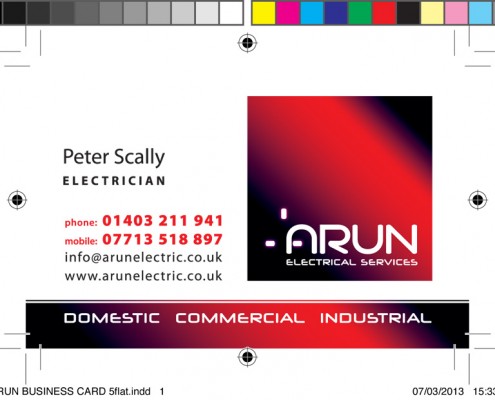 Arun Business Card