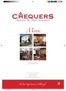 Chequers Menu